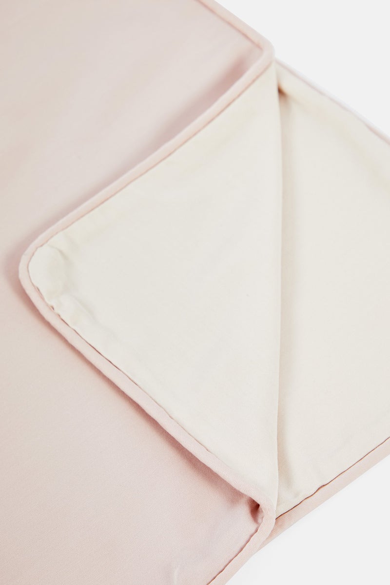 Tchibo Single Tencel Cotton Duvet Set 140 x 200 cm, Light Pink - Image 3